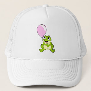 Gorra De Camionero Rana con globo