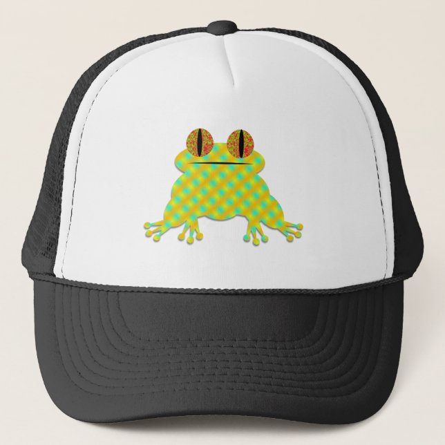 Gorra De Camionero Rana Cute (Anverso)