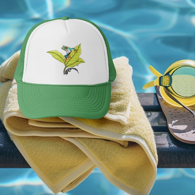 Gorra De Camionero Rana de árbol de ojos rojos (Subido por el creador)