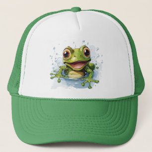 Gorra De Camionero Rana divertida