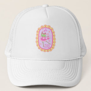 Gorra De Camionero Rana dulce de gelatina - digna y suficiente