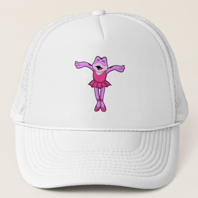 Gorra De Camionero Rana en ballet Dance con falda (Anverso)