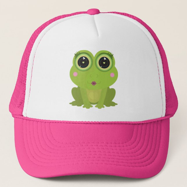 Gorra De Camionero Rana femenina (Anverso)
