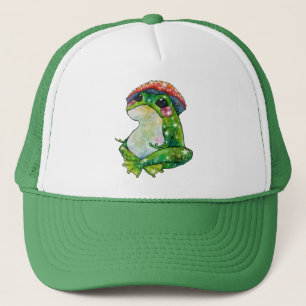 Gorra De Camionero Rana llamada Clover