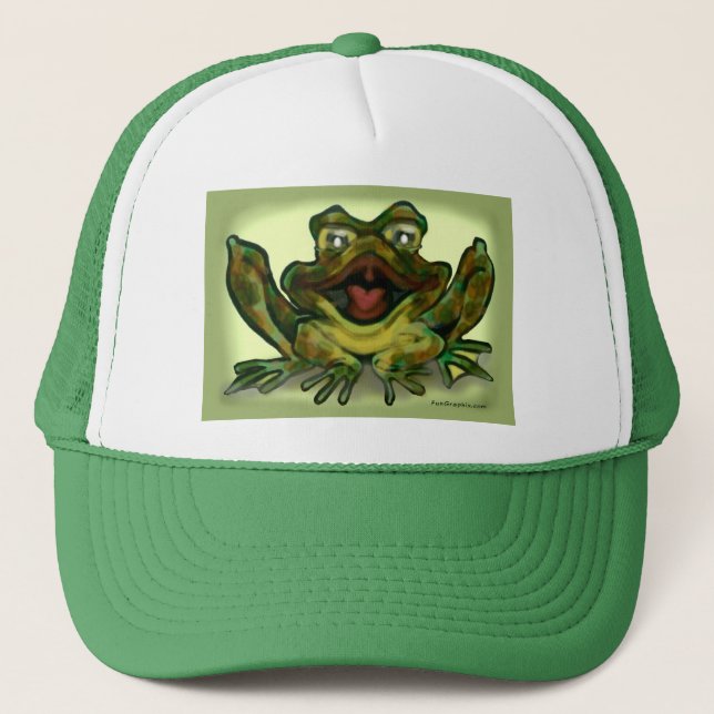 Gorra De Camionero Rana toro (Anverso)