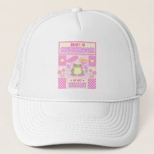 Gorra De Camionero Rana y champiñón - Rana divertida