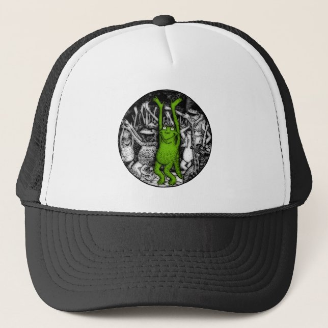 Gorra De Camionero Ranas alentadoras (Anverso)