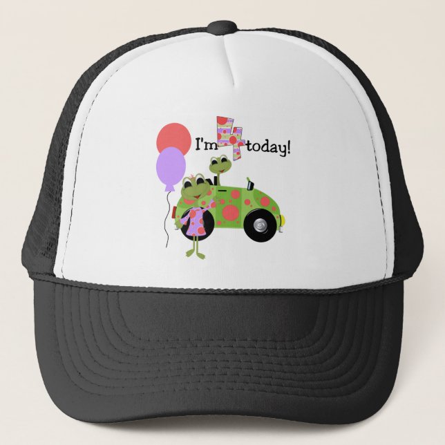 Gorra De Camionero Ranas de sangre 4 camisetas de cumpleaños y regalo (Anverso)