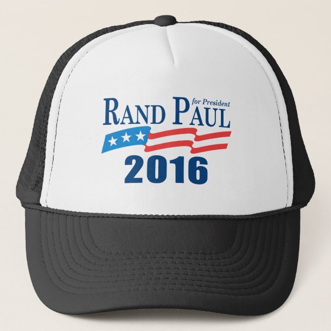 Gorra De Camionero Rand Paul 2016 (Anverso)
