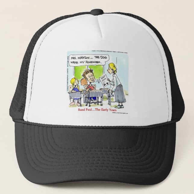 Gorra De Camionero Rand Paul The Early Years Funny (Anverso)