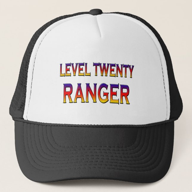 Gorra De Camionero Ranger de nivel veinte (Anverso)