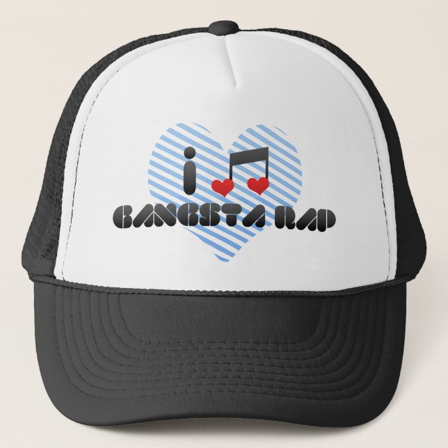 Gorra De Camionero Rap de Gangsta (Anverso)