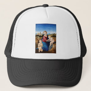 Gorra De Camionero Raphael Raffaello Madonna y la Infantil Saint