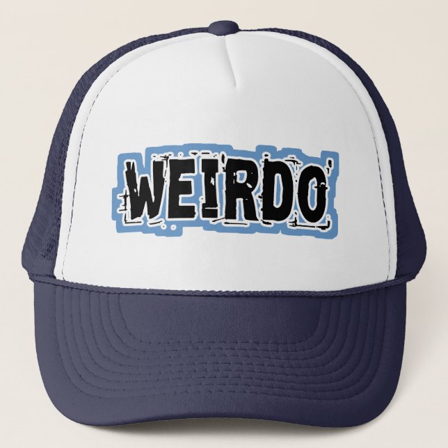 Gorra De Camionero RARITO - Fondo Azul (Anverso)