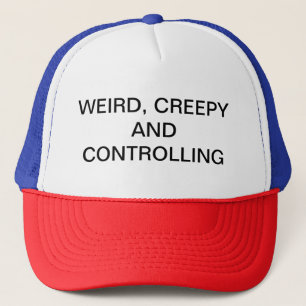 Gorra De Camionero Raro, espeluznante y controlado