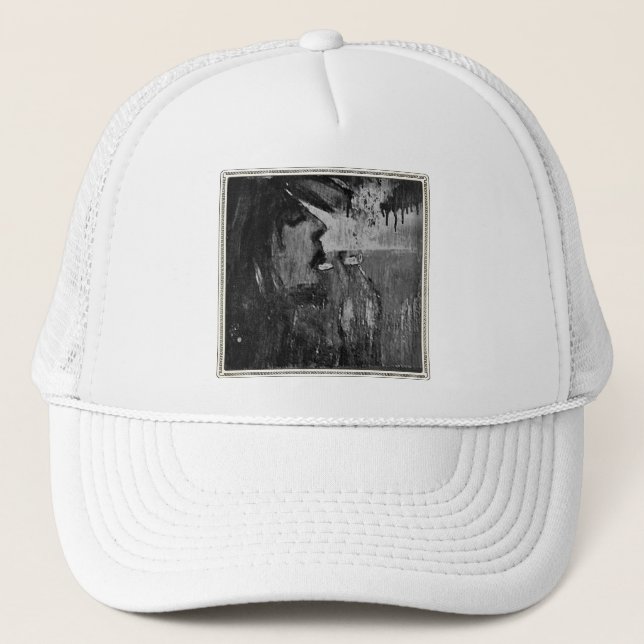 GORRA DE CAMIONERO RASTA BW (Anverso)