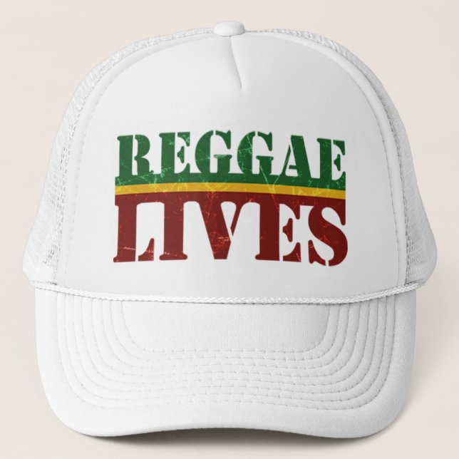 Gorra De Camionero Rasta del reggae de Cori Reith Rasta (Anverso)