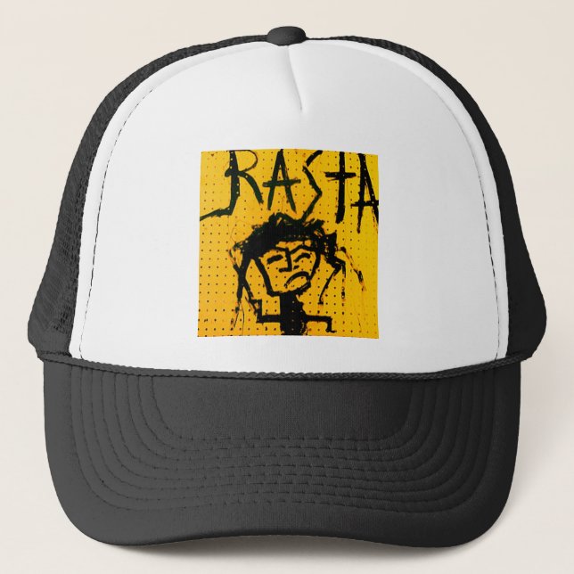 GORRA DE CAMIONERO RASTA STICK FIGURE (Anverso)