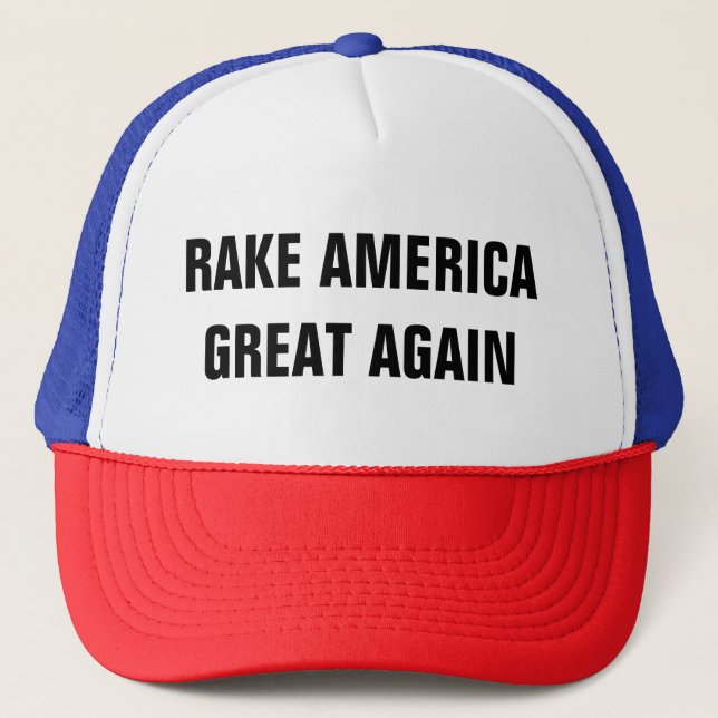GORRA DE CAMIONERO RASTRILLO AMÉRICA GRANDE OTRA VEZ (Anverso)