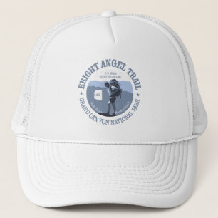 Gorra De Camionero Rastro brillante del ángel (rd)