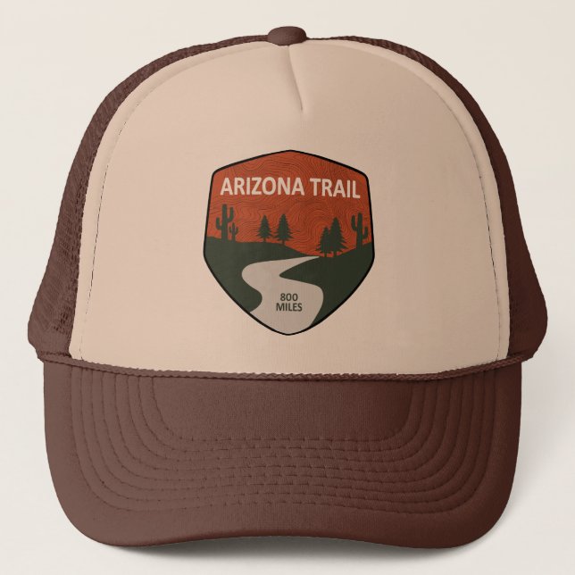 Gorra De Camionero Rastro de Arizona (Anverso)