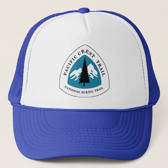 Gorra De Camionero Rastro pacífico del escudo (Anverso)