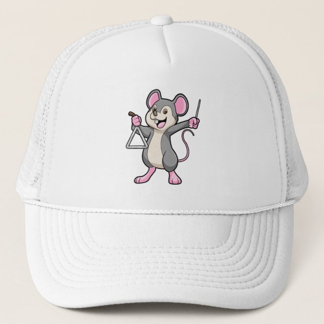 Gorra De Camionero Rat at Music con Triangel (Anverso)