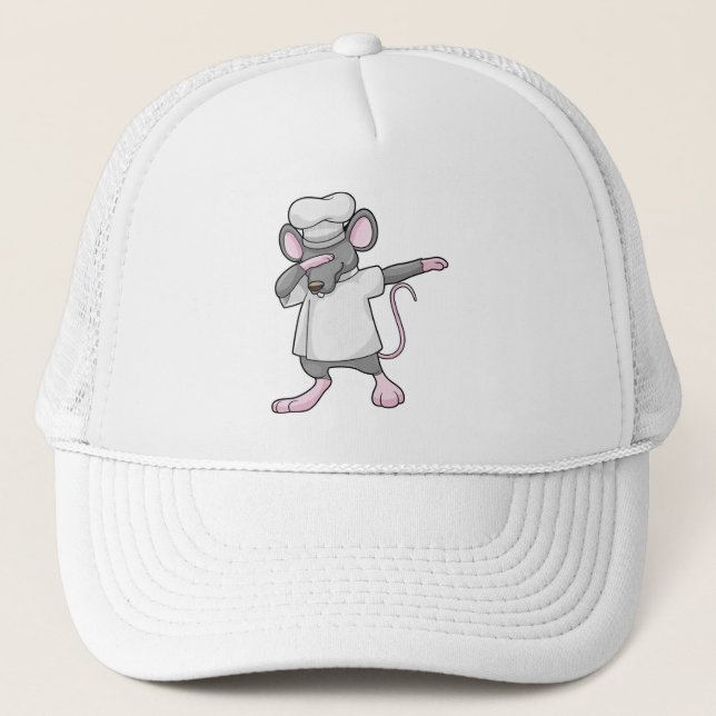 Gorra De Camionero Rata como cocinar en Hip Hop Dance Dab (Anverso)