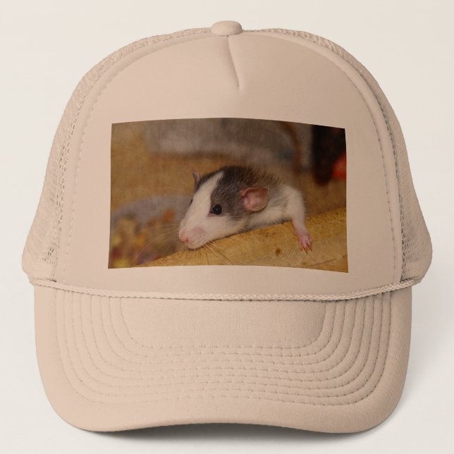 Gorra De Camionero Rata Cuta (Anverso)