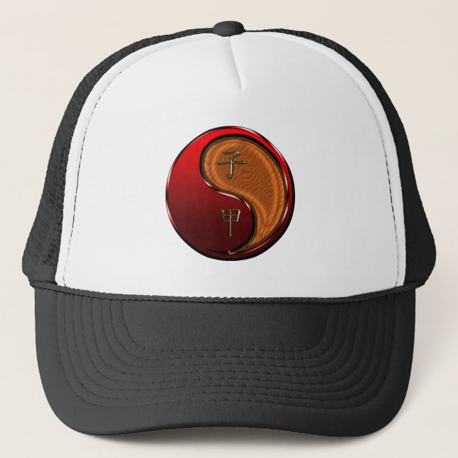 Gorra De Camionero Rata de Madera (Anverso)
