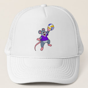 Gorra De Camionero Rata en deportes de voleibol