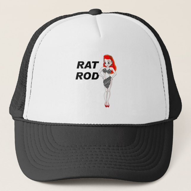 Gorra De Camionero Rata Rod (Anverso)