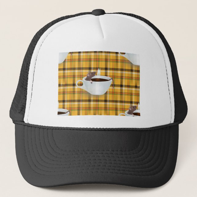 Gorra De Camionero ratón de café (Anverso)