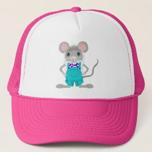 Gorra De Camionero Ratón pequeño y elegante