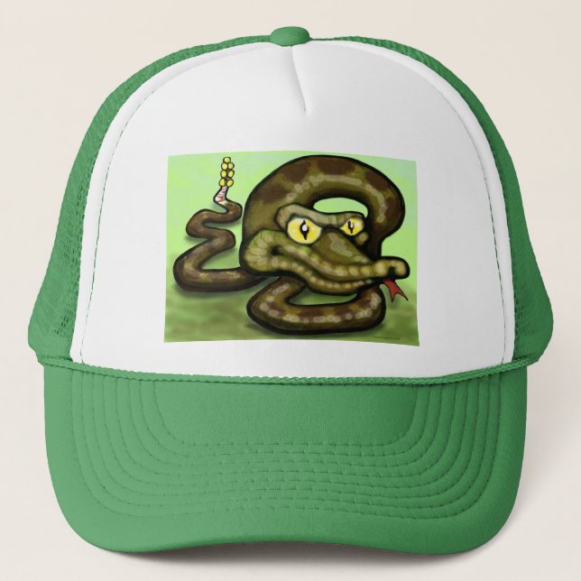 Gorra De Camionero Rattlesnake (Anverso)