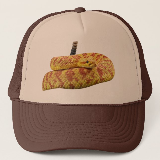 Gorra De Camionero Rattlesnake Trucker Hat (Anverso)