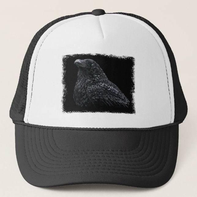 Gorra De Camionero Raven (Anverso)