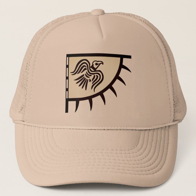 Gorra De Camionero Raven Viking Banner (Anverso)
