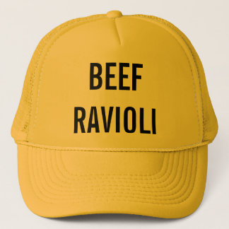 Gorra De Camionero Raviolis de la carne de vaca