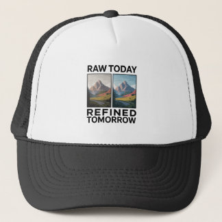 Gorra De Camionero RAW Hoy Refinado Mañana