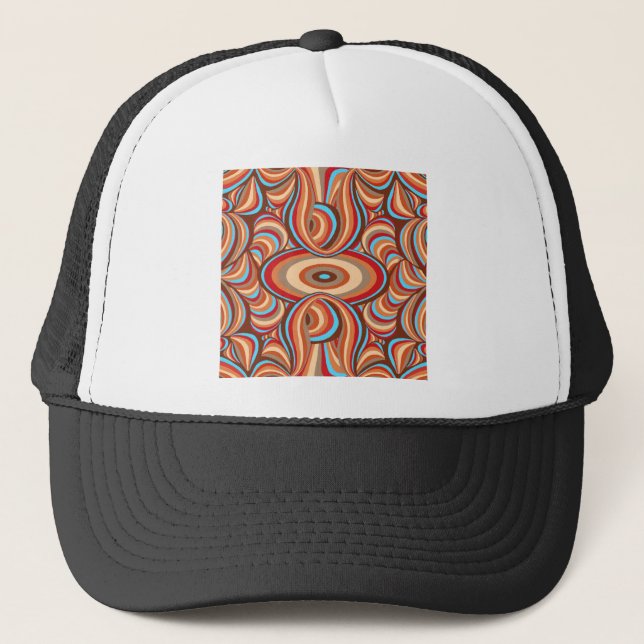 Gorra De Camionero Raw Swirls (Anverso)