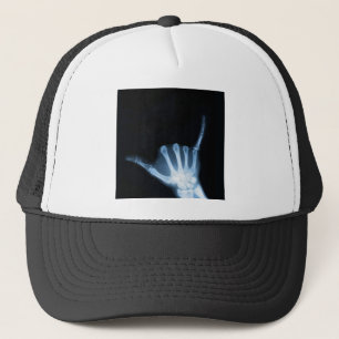 Gorra De Camionero Rayo X del Rótulo Shaka (Hoang Loose)