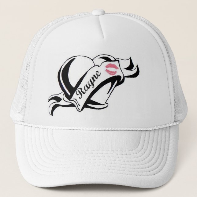Gorra De Camionero rayón cardíaco (Anverso)