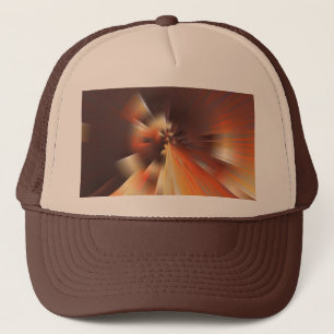 Gorra De Camionero Rayos solares abstractos