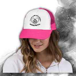 Gorra De Camionero Rays, Heart, Black Evil Eye Protection monograma |
