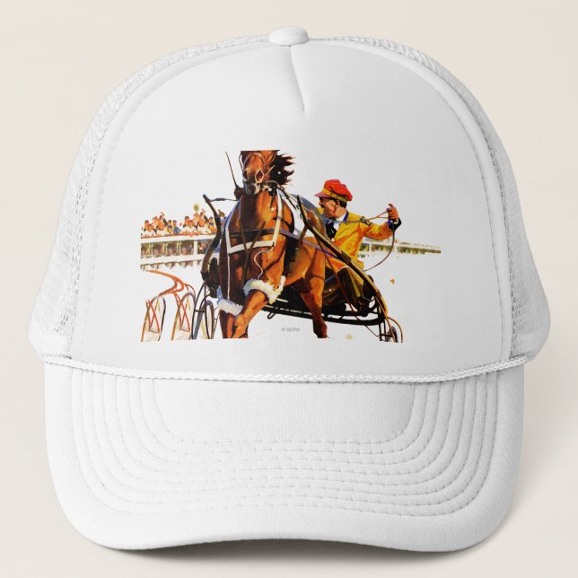 Gorra De Camionero Raza de arnés (Anverso)