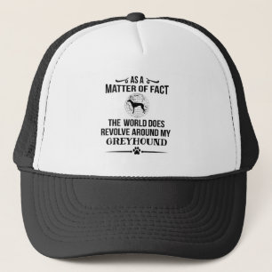 Gorra De Camionero Raza de perro de Greyhound