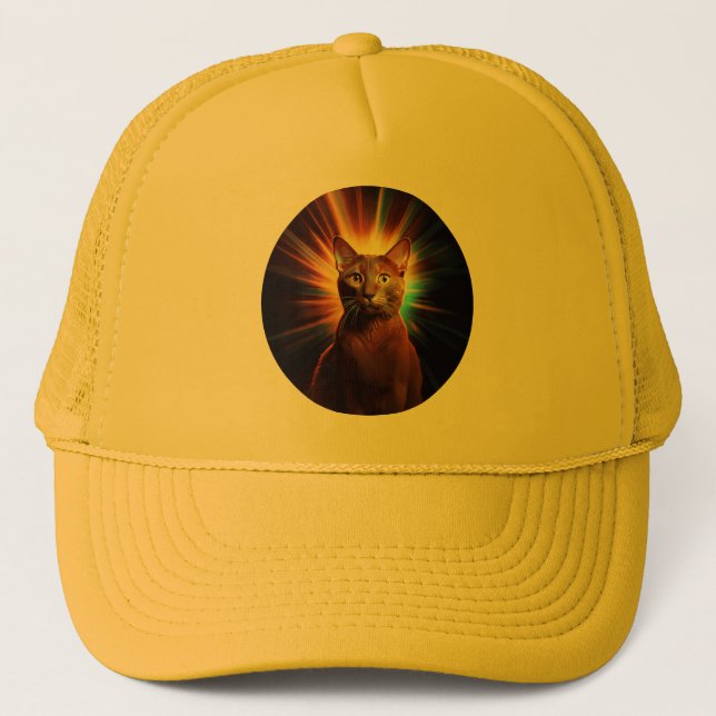 Gorra De Camionero Raza única de gato de Havana Brown (Anverso)