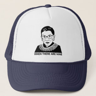 Gorra De Camionero RBG cita nueve para feministas