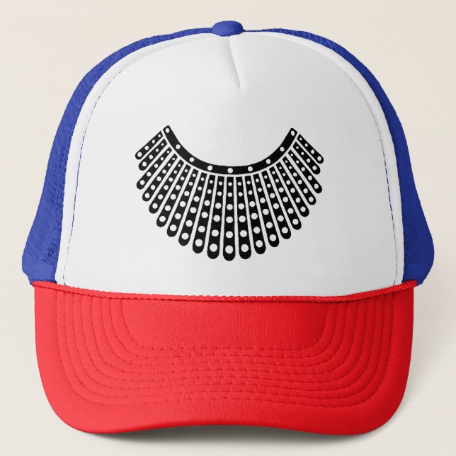 Gorra De Camionero RBG Ruth Bader Ginsburg Collar disidente (Anverso)